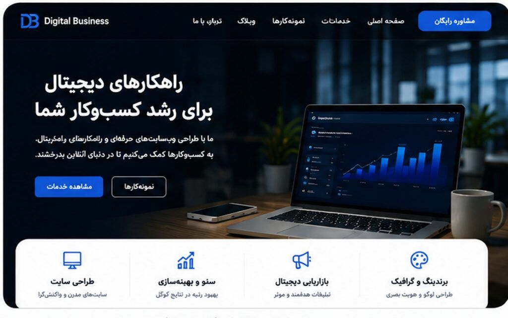 Business Website Concept